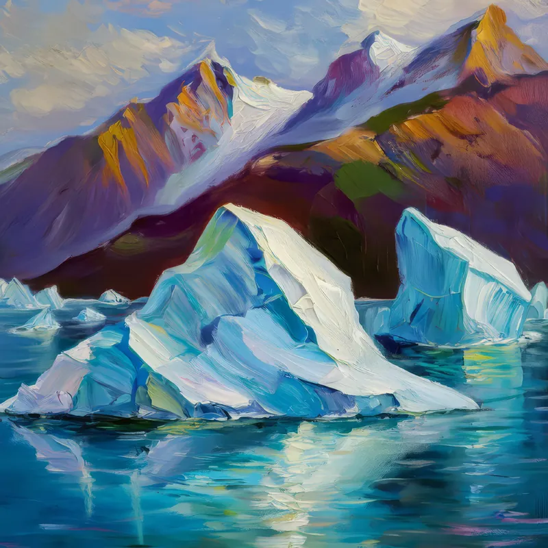 Painting: Iceberg Alley
