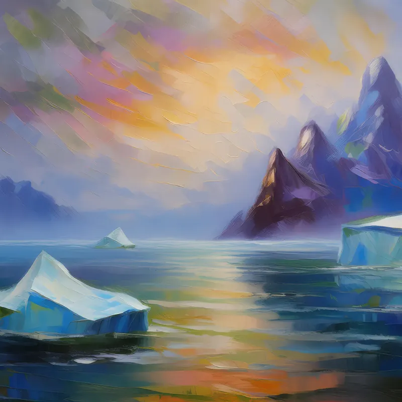 Painting: Polar Ocean Fog