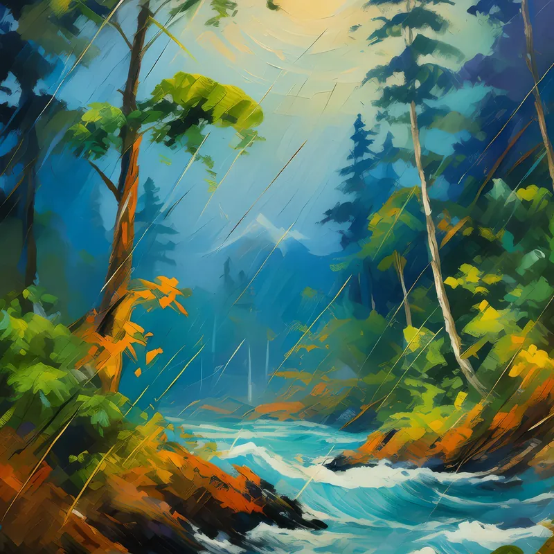 Painting: Symphony of Boreal Winds