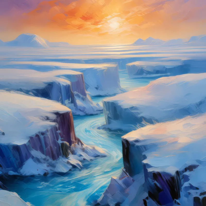 Painting: Tundra’s Frosty Breath